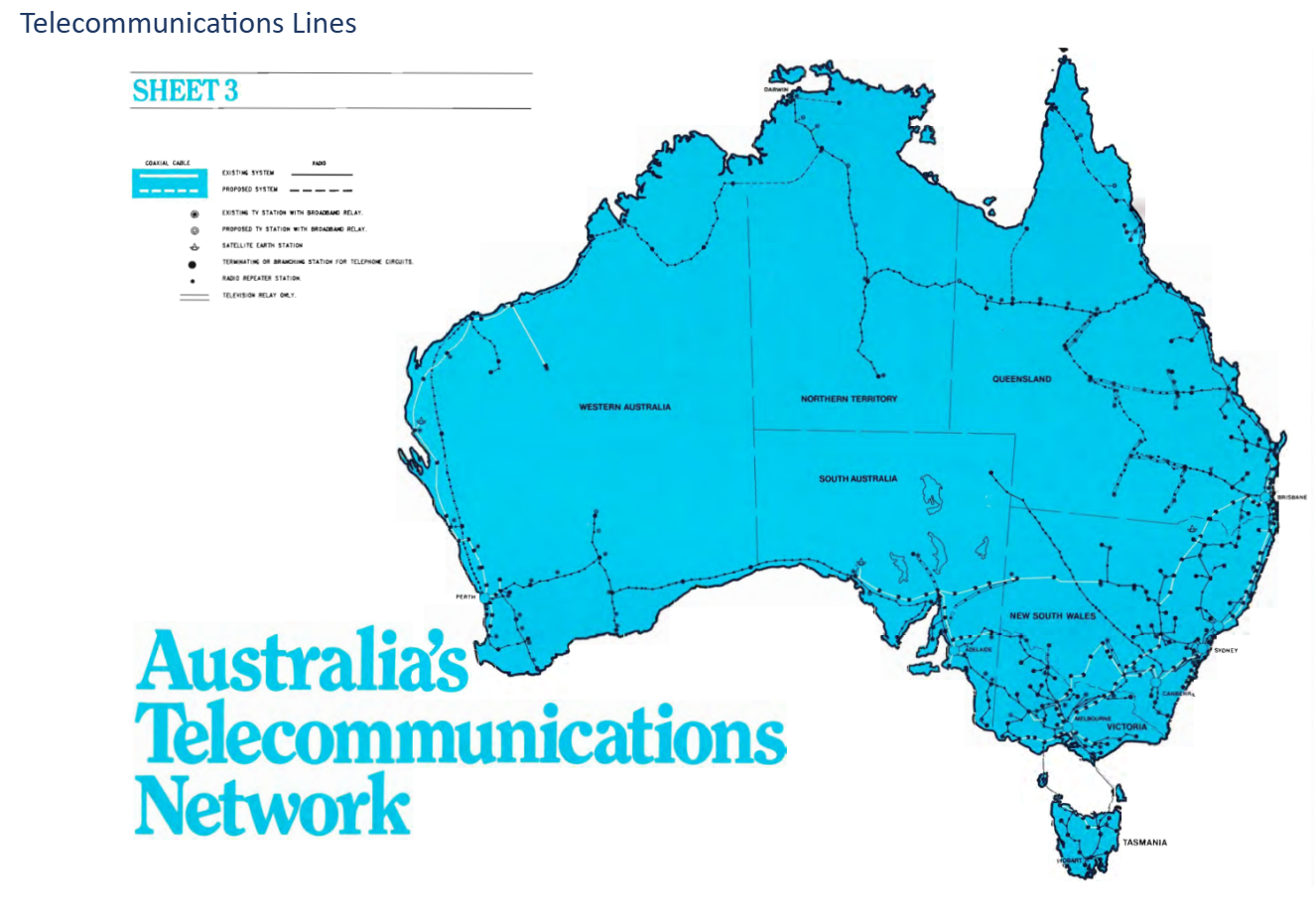 Australia's Telecommunications Network